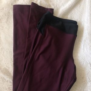 Maroon Leggings